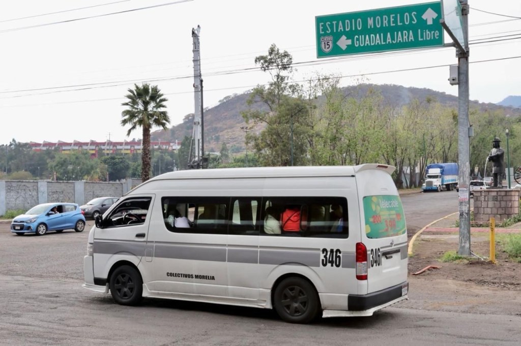 Servicio de transporte público se reanuda de manera gradual en&nbsp;Michoacán