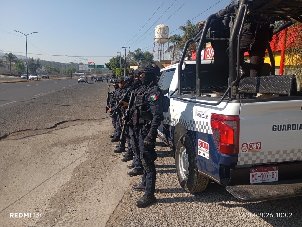 Gobierno de Michoacán refuerza seguridad tras reacción a operativo federal en Jalisco:&nbsp;Bedolla