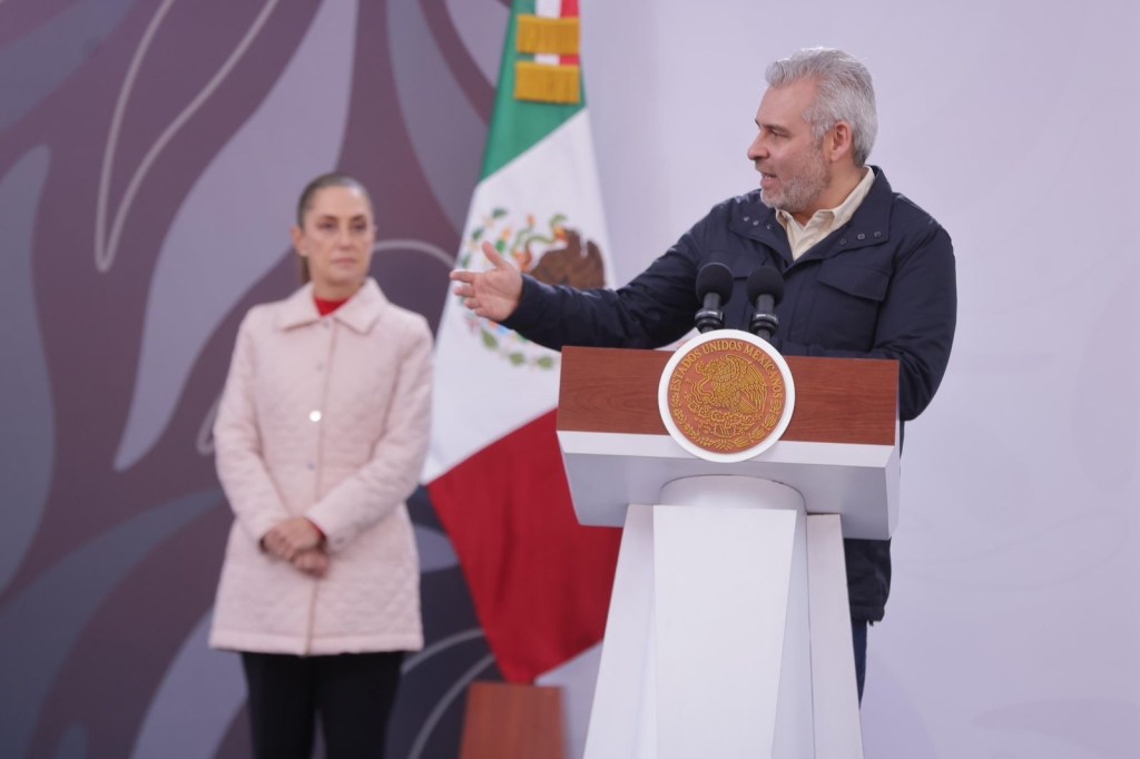 Reconoce Bedolla respaldo de Sheinbaum al estado con el Plan Michoacán por la Paz y la&nbsp;Justicia