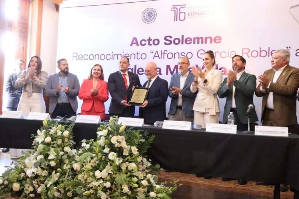 Congreso del Estado entrega a la Iglesia MasVida el Reconocimiento “Alfonso García Robles”