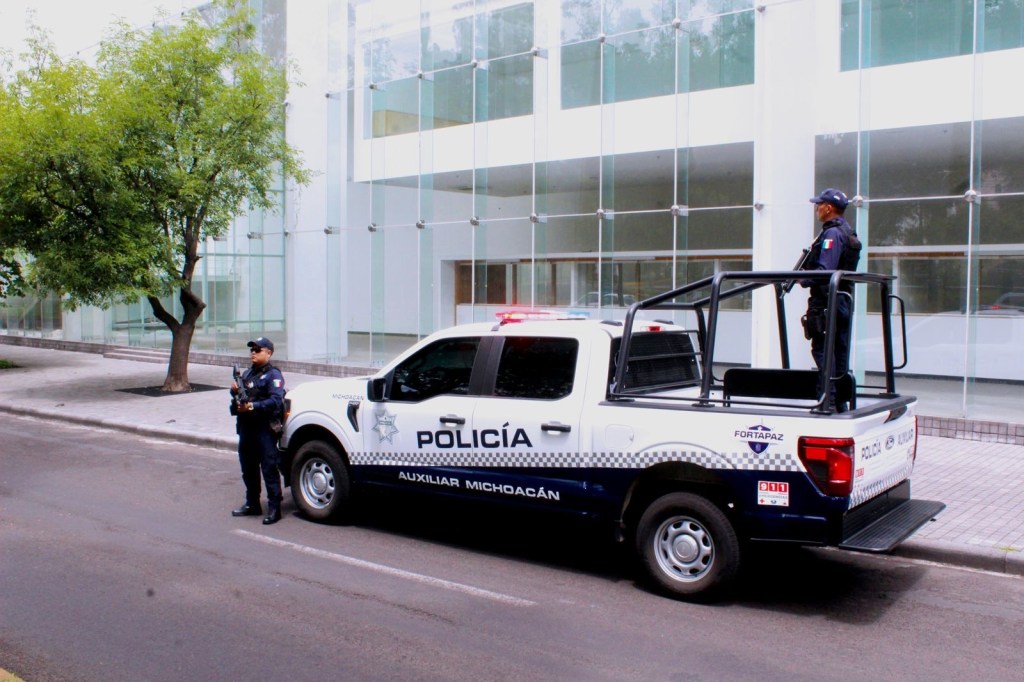 Estaciones del teleférico de Uruapan serán resguardadas por la Policía Auxiliar