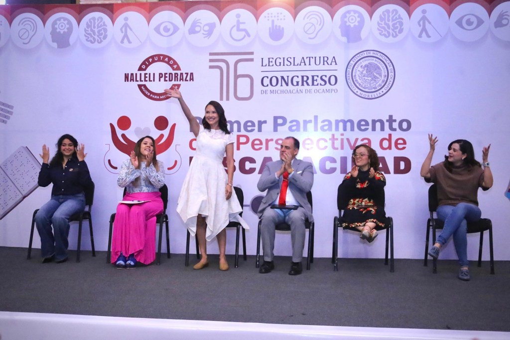 Primer Parlamento con Perspectiva con Discapacidad representa una deuda histórica: Nalleli Pedraza