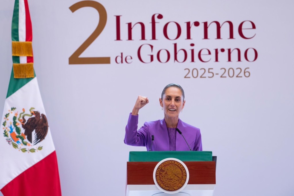 VAMOS MEJOR Y TENEMOS RUMBO, PORQUE ESE RUMBO LO MARCA EL PUEBLO: PRESIDENTA CLAUDIA SHEINBAUM EN SU SEGUNDO INFORME DE&nbsp;GOBIERNO