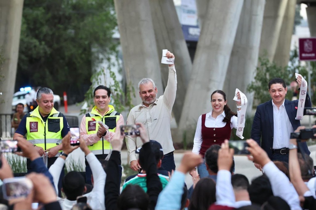 Inaugura Bedolla bajopuente del paso superior Independencia para agilizar la circulación al sur de&nbsp;Morelia