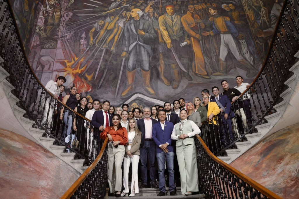 Destaca Bedolla pluralidad política y cultural de Michoacán ante Parlamento Juvenil&nbsp;2026