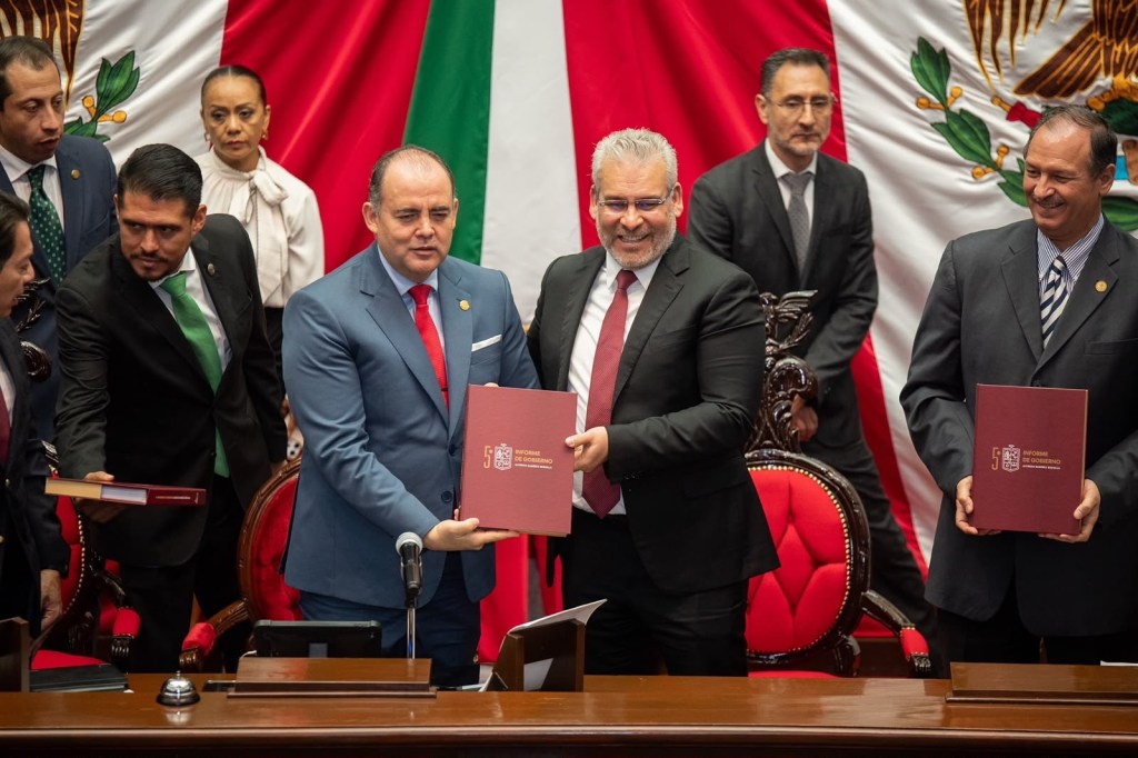Presenta Bedolla su 5° Informe: destaca 31 mil mdp invertidos en más de 4 mil obras en&nbsp;Michoacán