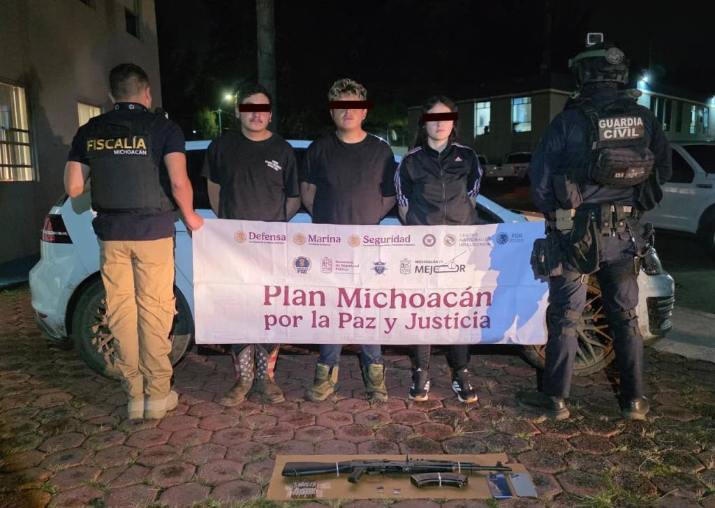 Detienen a 2 personas presuntas responsables de secuestro exprés en Uruapan
